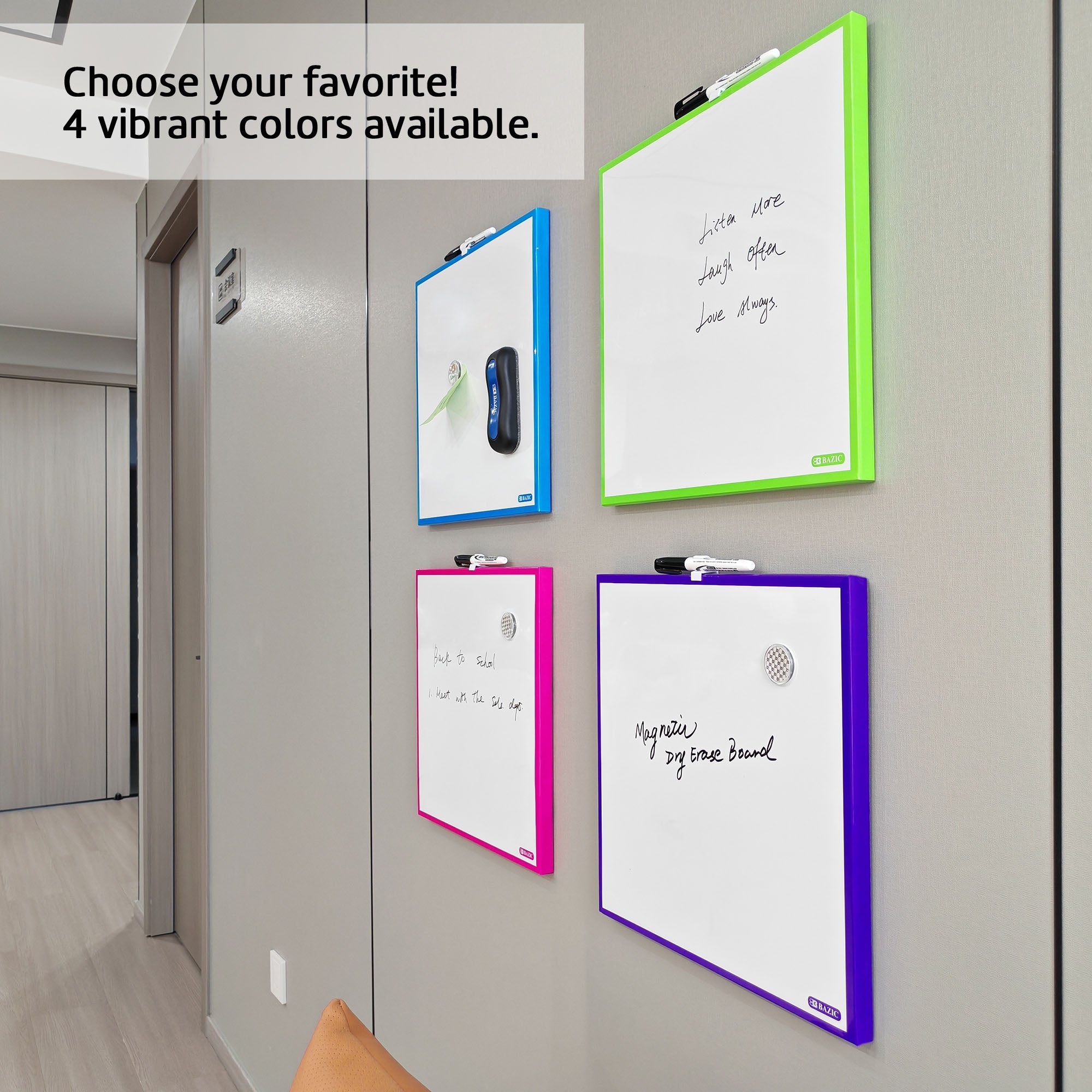 Magnetic Dry Erase Tile 14" x 14"