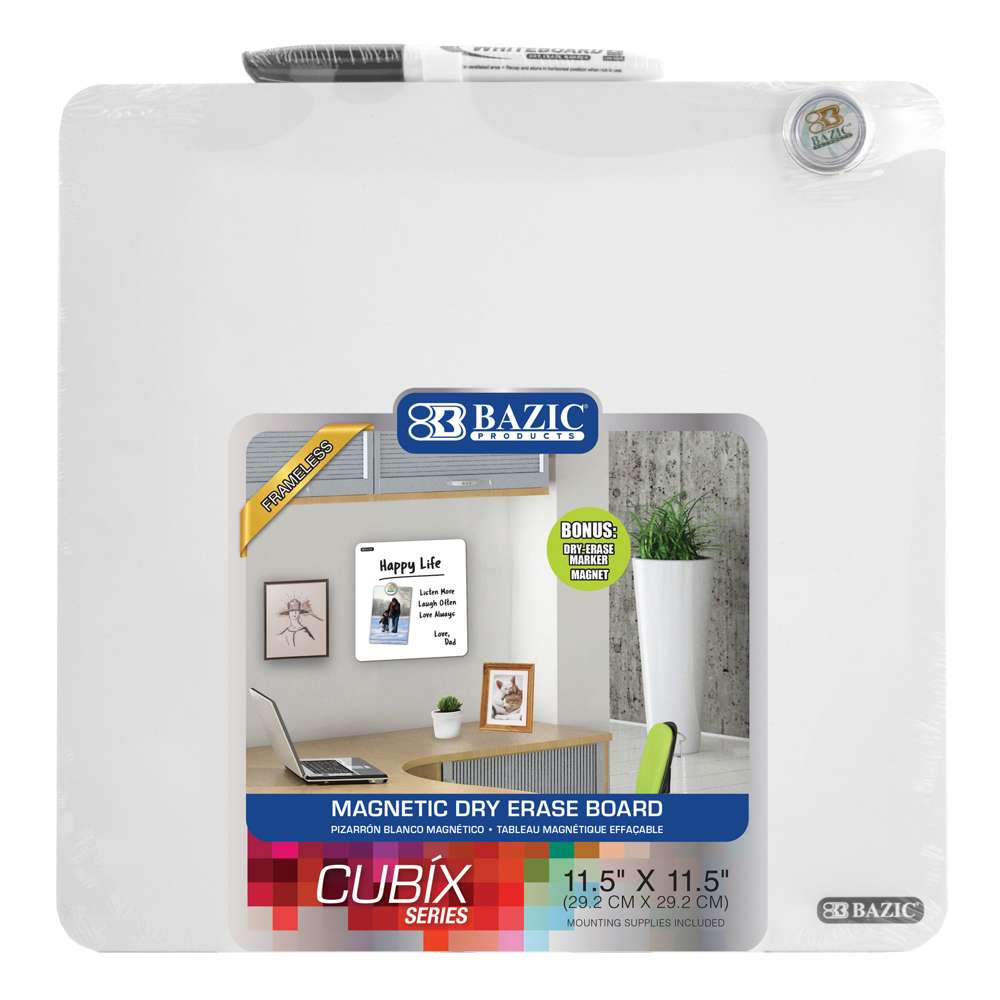 Magnetic Dry Erase Tile 11.5" x 11.5"