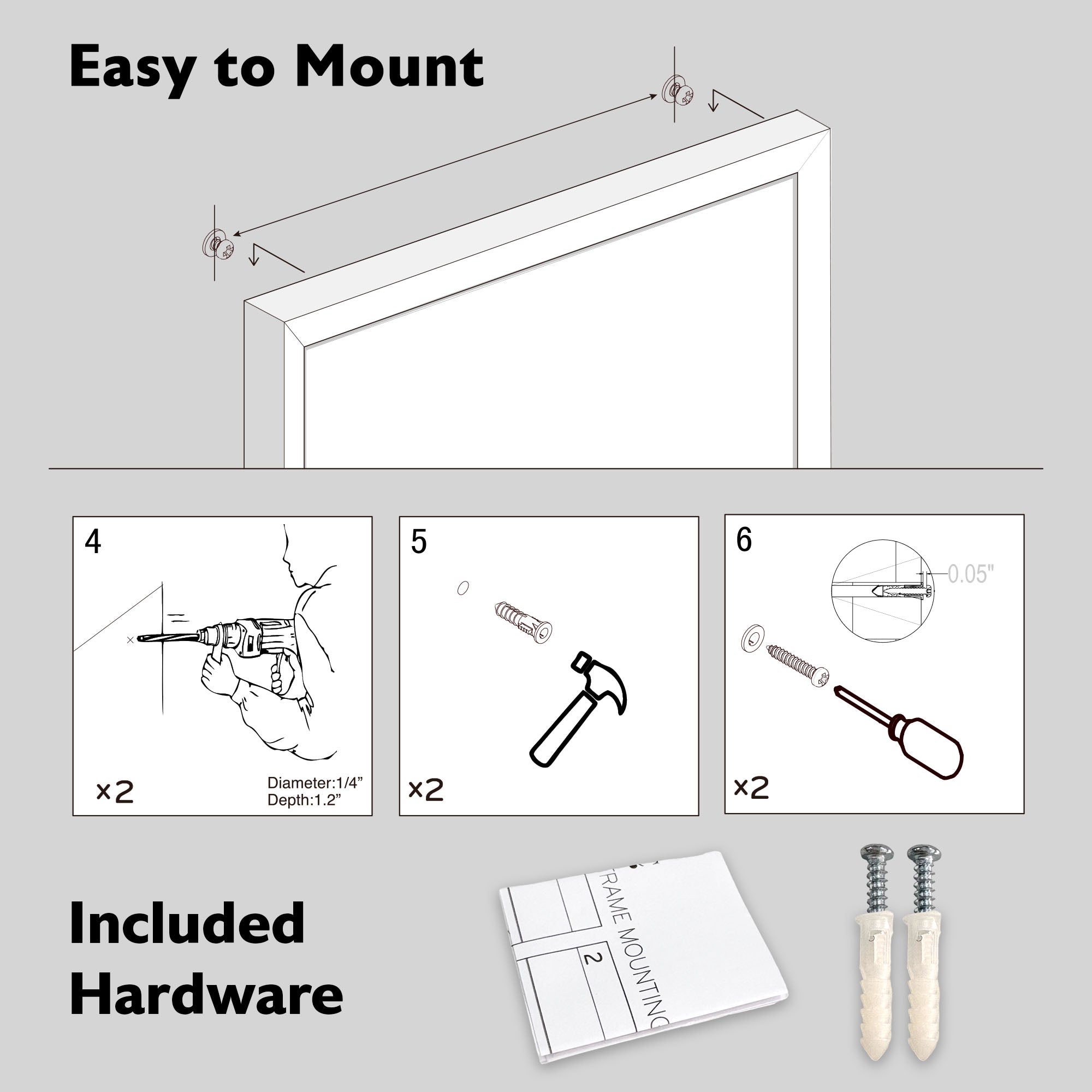 Aluminium Framed Magnetic Dry Erase Calendar 16" X 20"