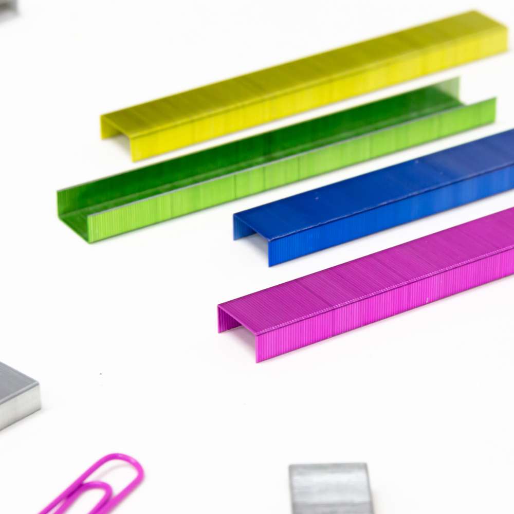Staples - Standard Metallic Color (26/6) 3000 Ct.