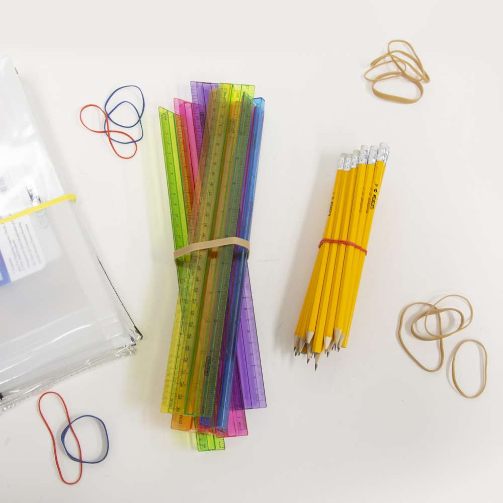 2 Oz./ 56.70 g Assorted Sizes Rubber Bands