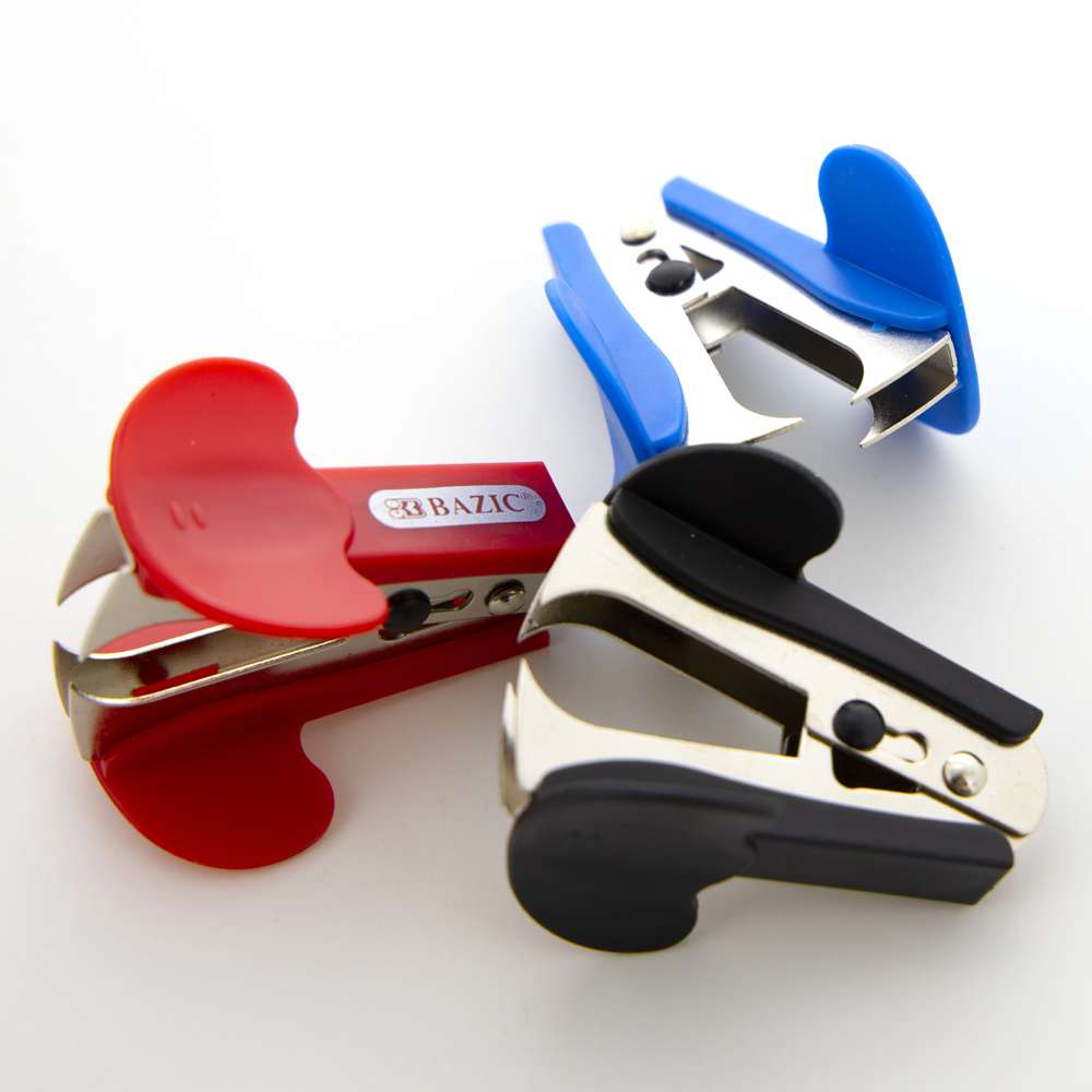 Staples Remover Claw Style w/ Safety Lock (2/Pack)