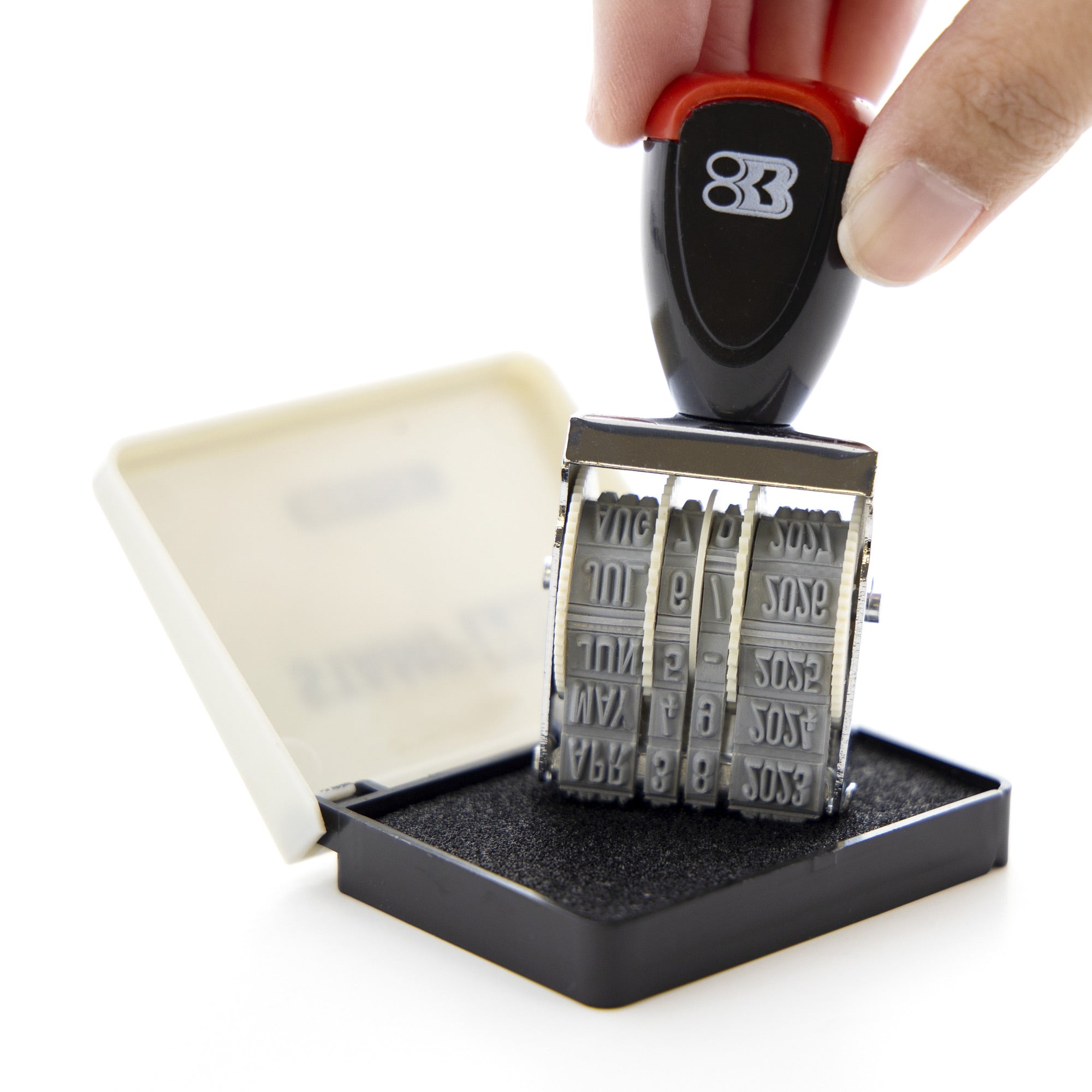 Date Stamp and Ink Pad (Black Ink)