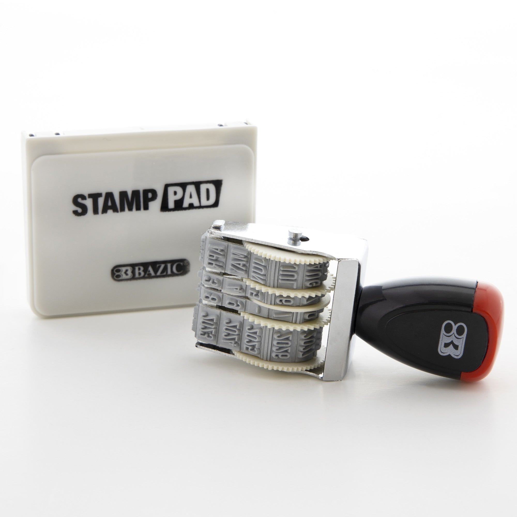 Date Stamp and Ink Pad (Black Ink)