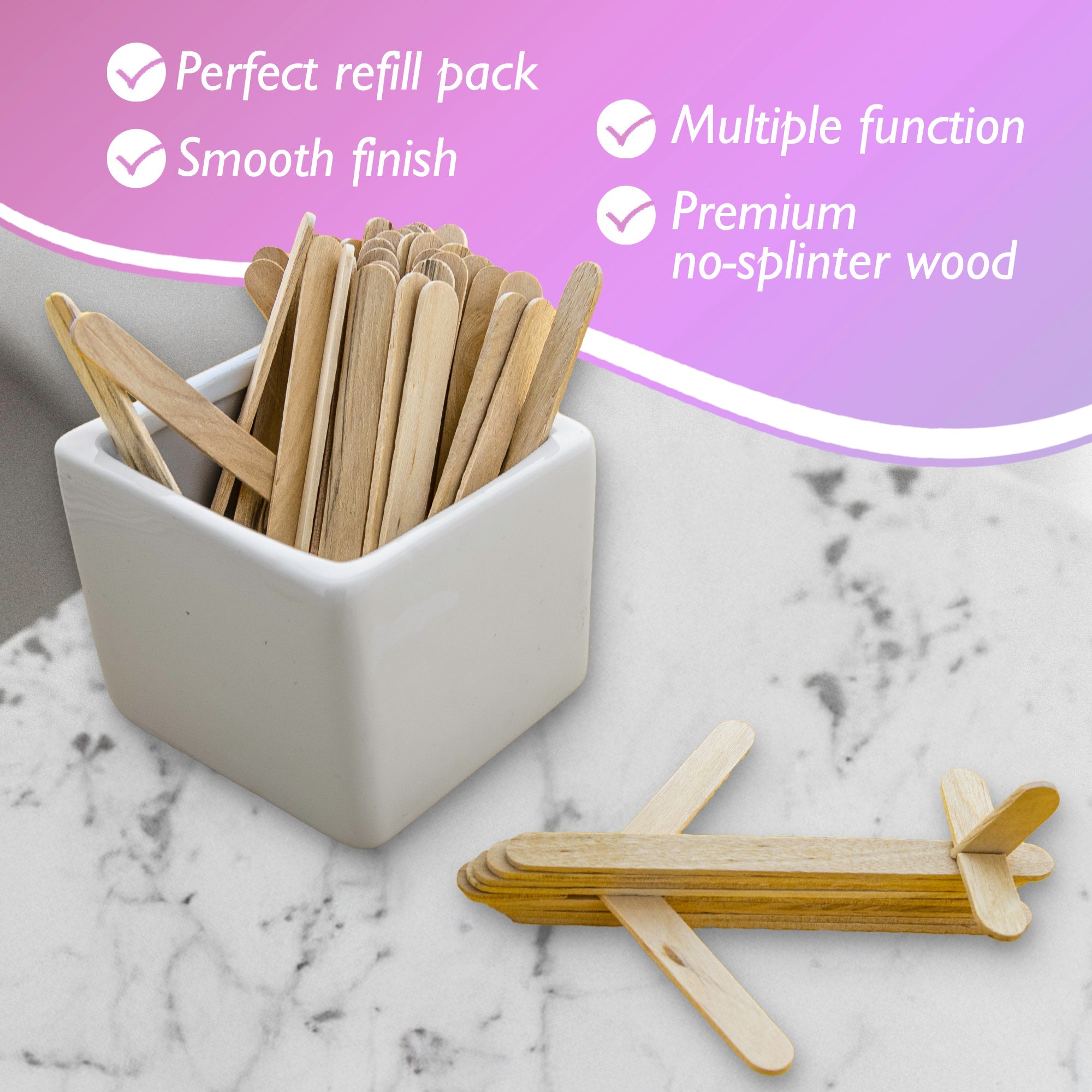 Natural Craft Stick (1000/Pack)