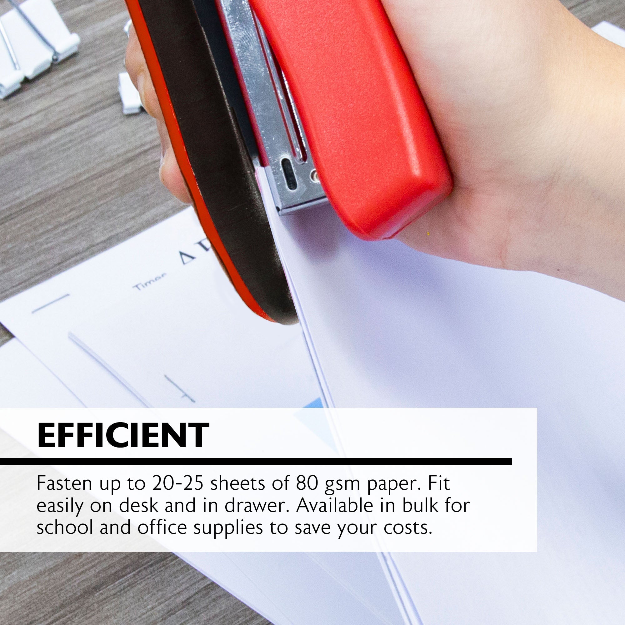 Desktop Stapler Set Full Strip