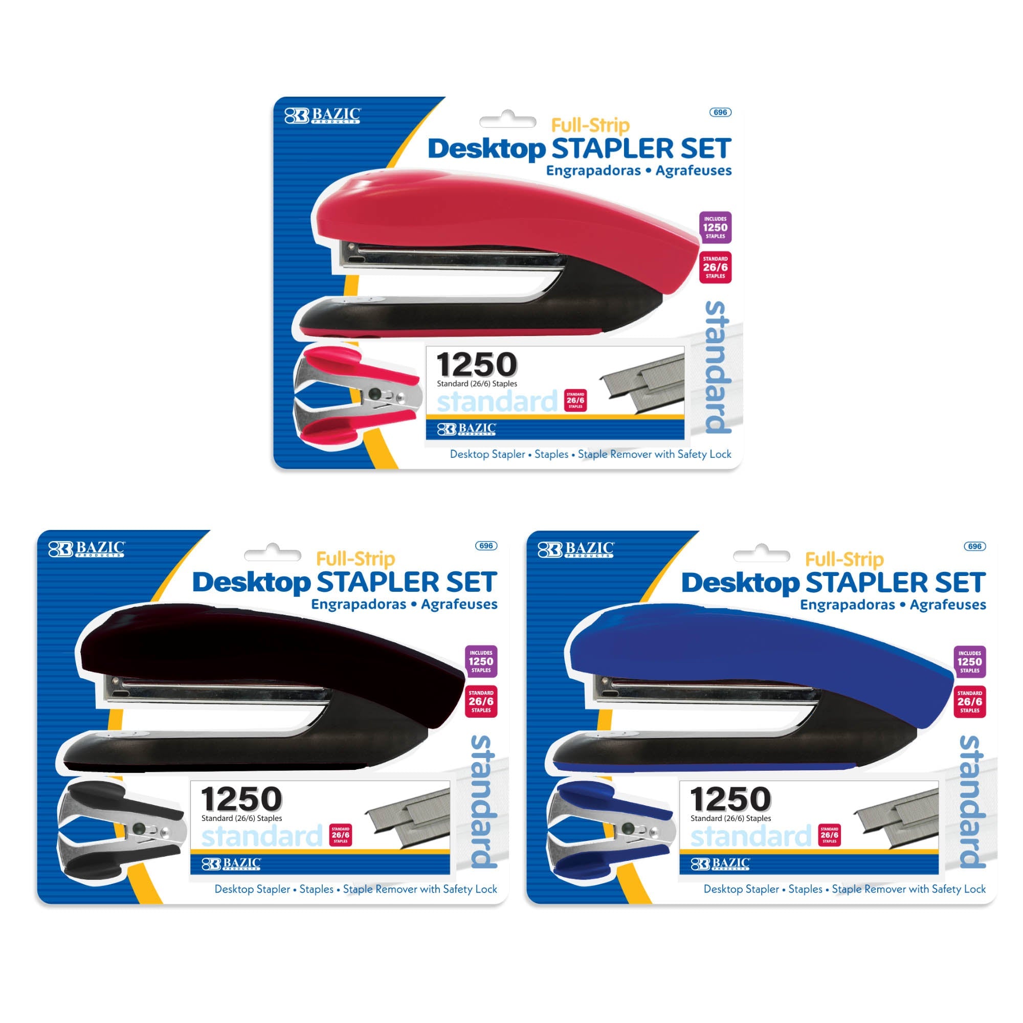 Desktop Stapler Set Full Strip