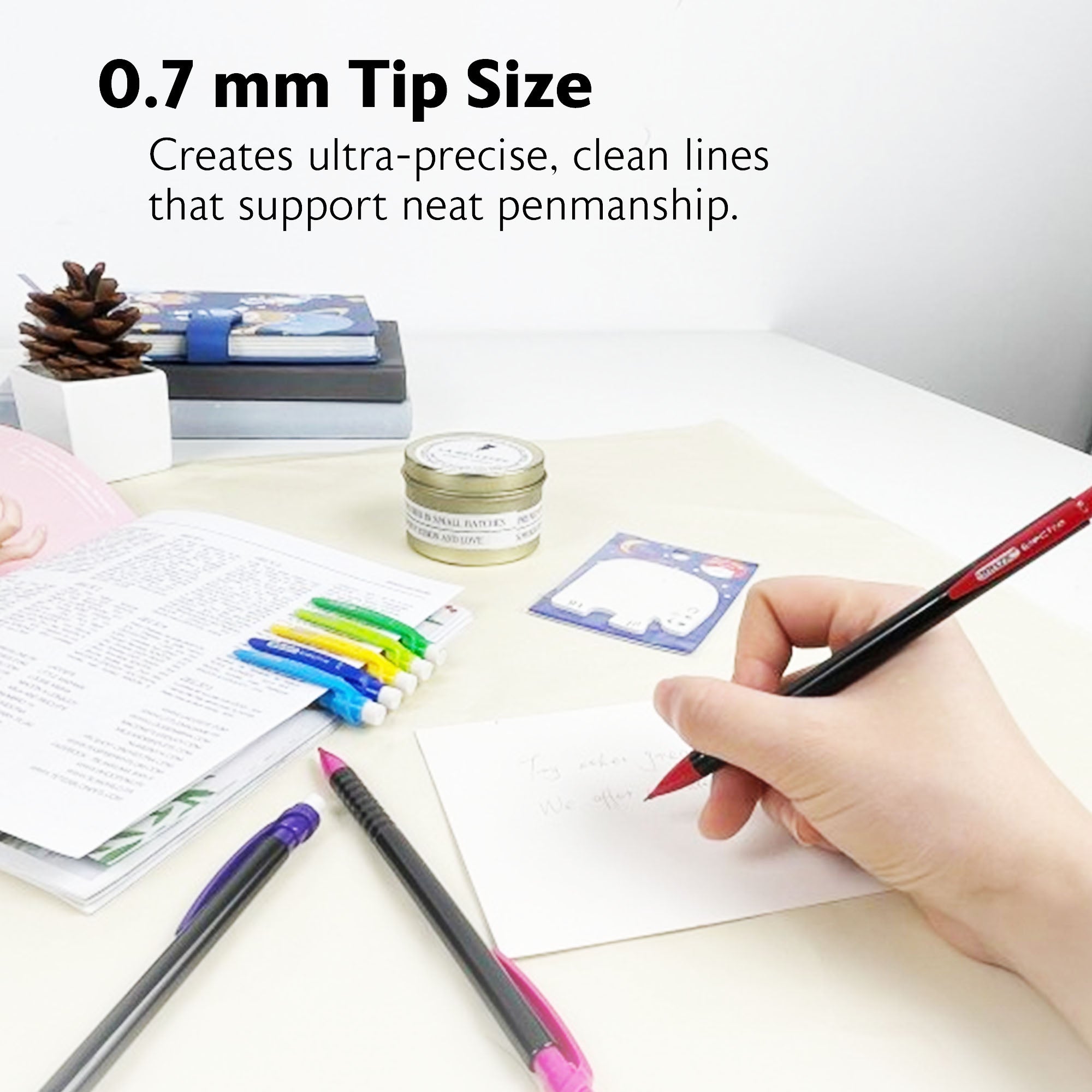 0.7mm Electra Noir Mechanical Pencil (8/Pack)