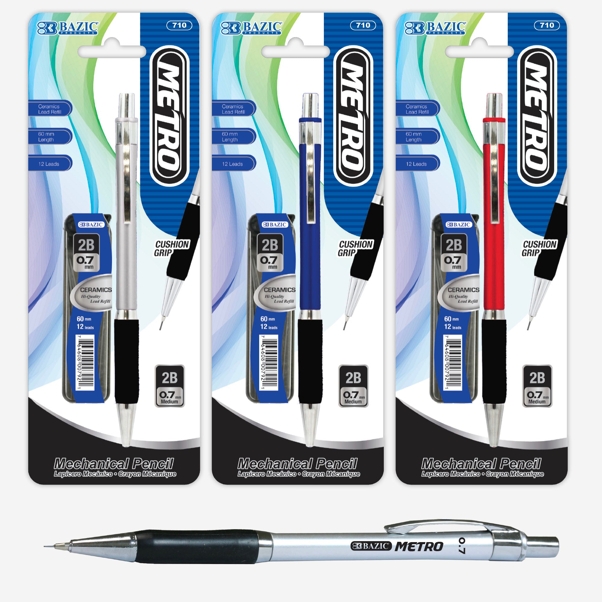 0.7 mm Metro Mechanical Pencil w/ Ceramics Lead