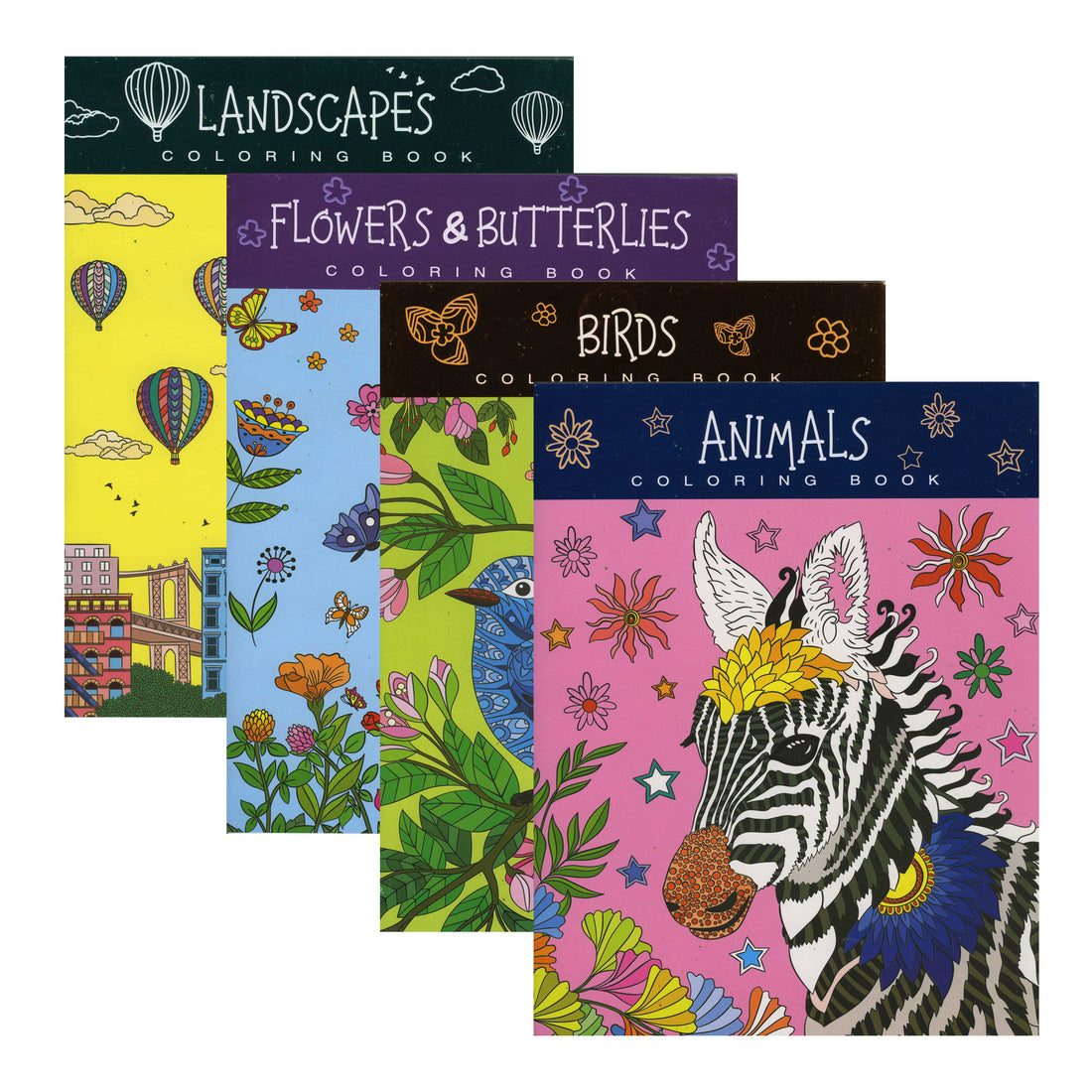 Advanced Foil Coloring Books