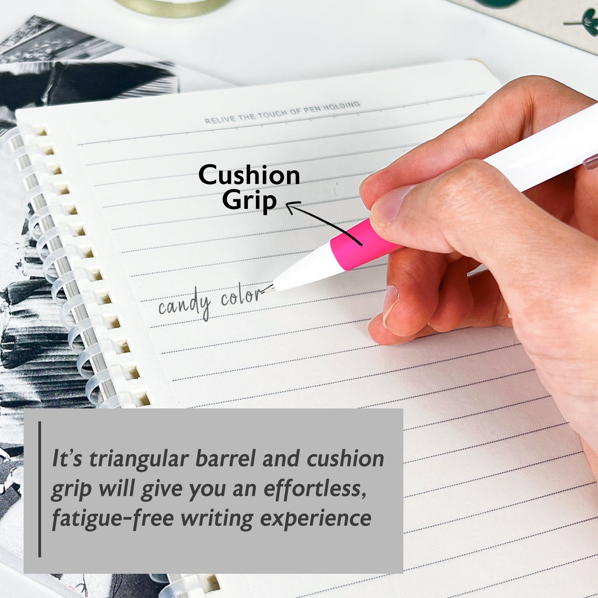 0.9 mm Prism Mechanical Pencil w/ Ceramic High-Quality Lead