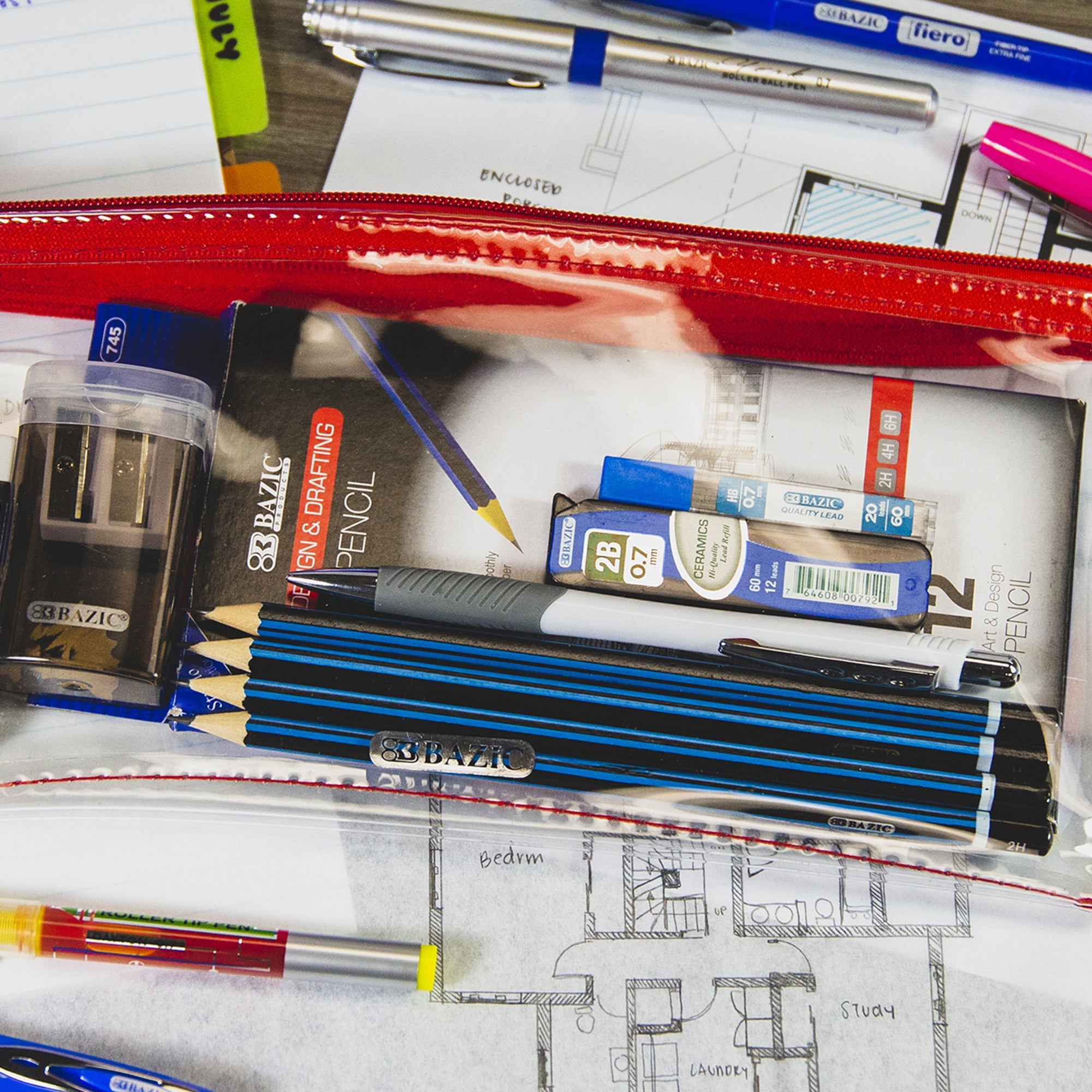 Sketching Pencil Set Design & Drafting (12 Assortment)