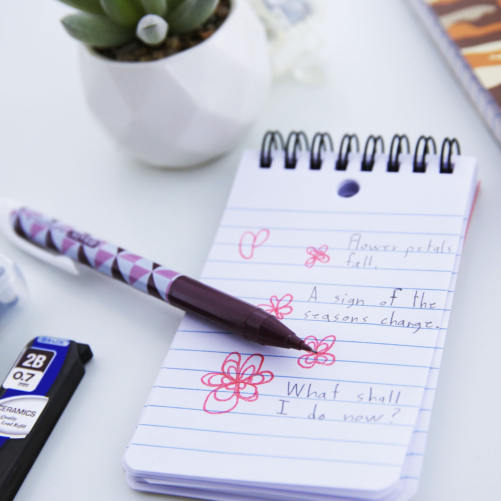 Infinite Orion 0.7 mm Auto Lead Advance Mechanical Pencil w/ Ceramics High-Quality Lead