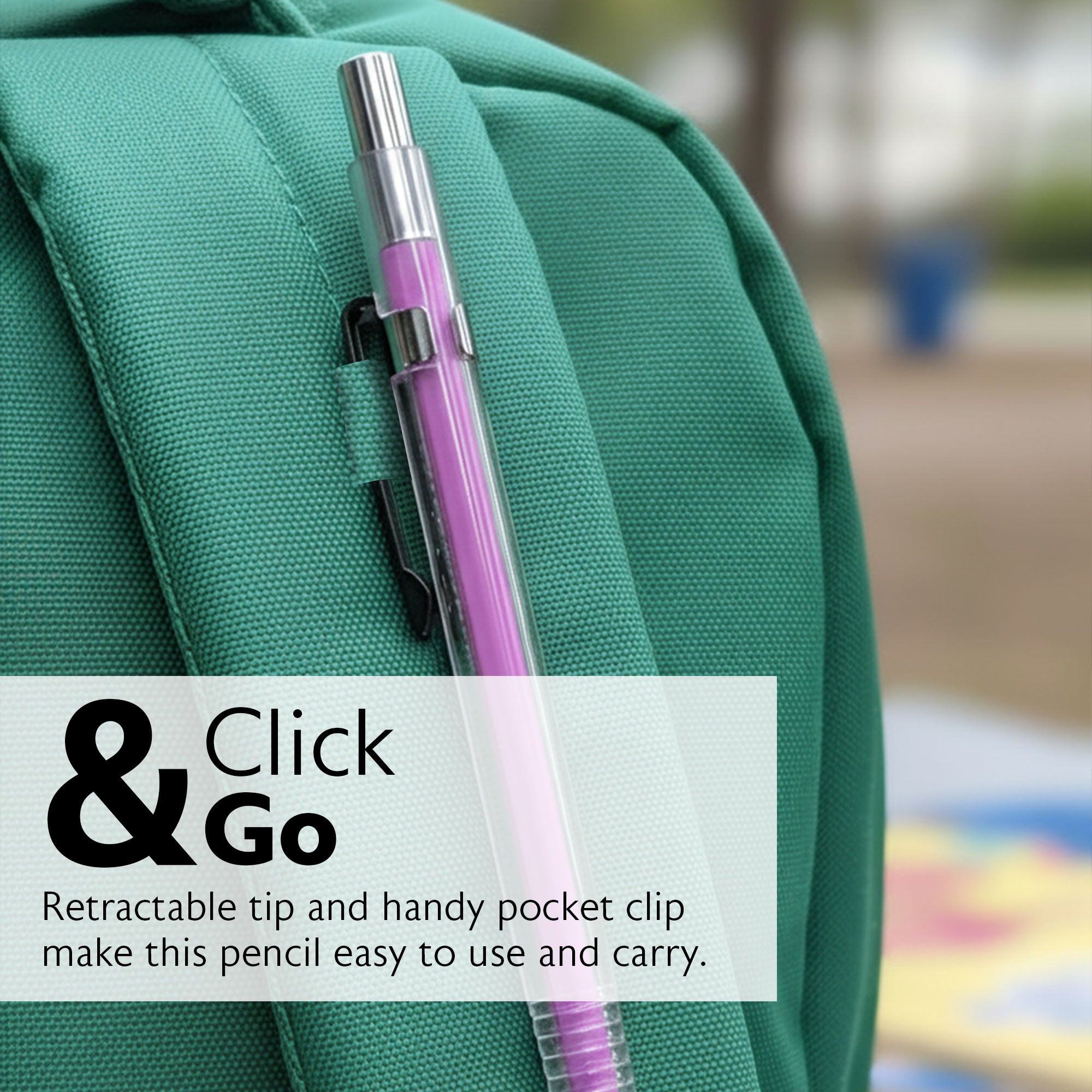 Opal 0.7 mm Mechanical Pencil w/ Ceramics High-Quality Lead
