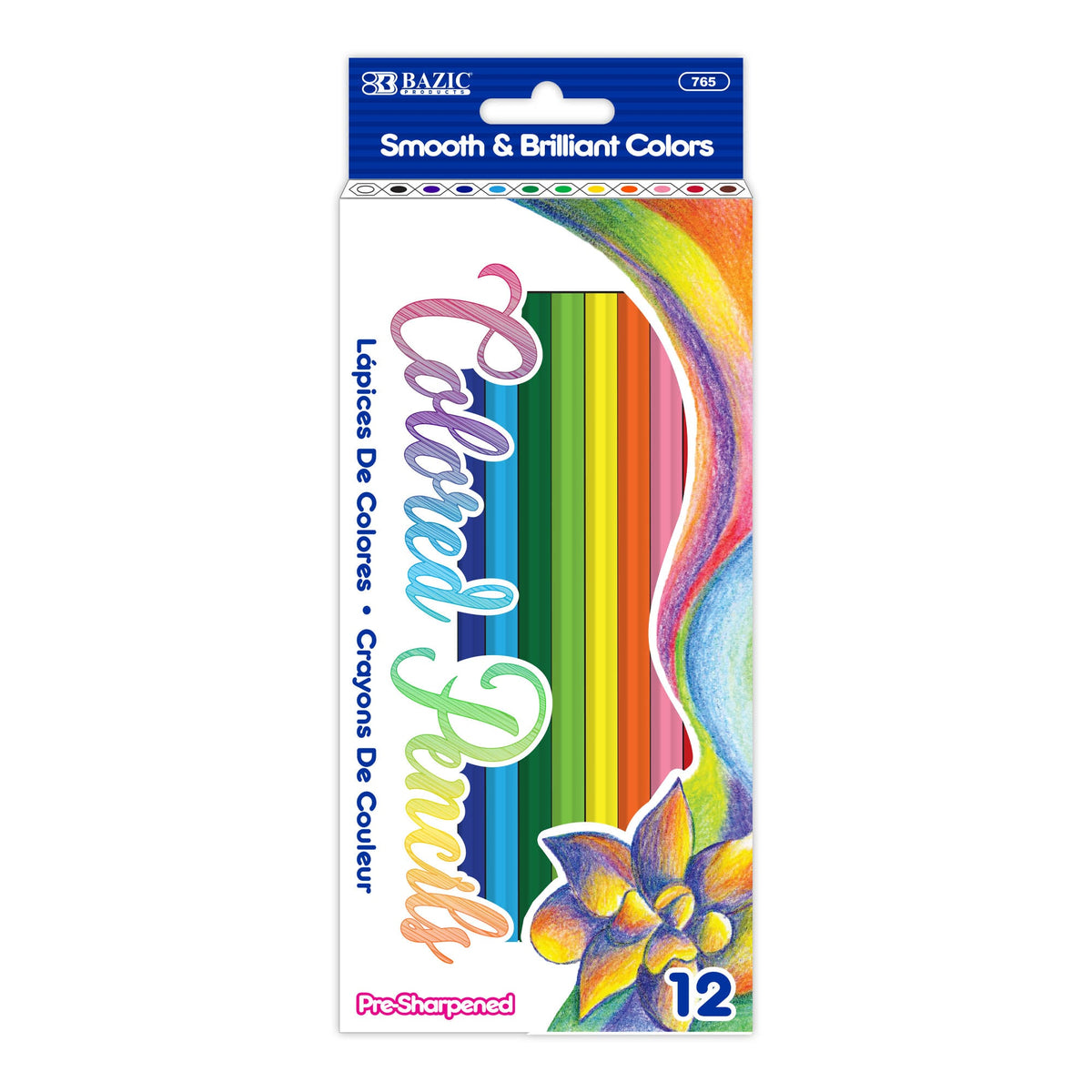 BAZIC 12 Colored Pencils – BAZIC Products