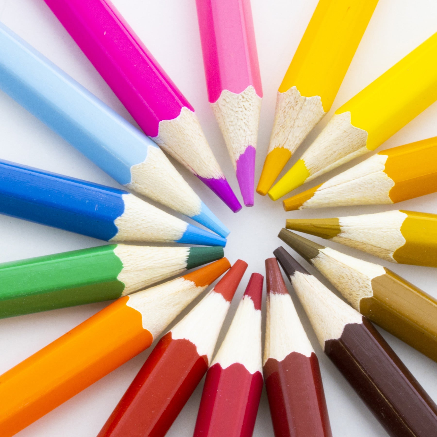 24 Colored Pencils