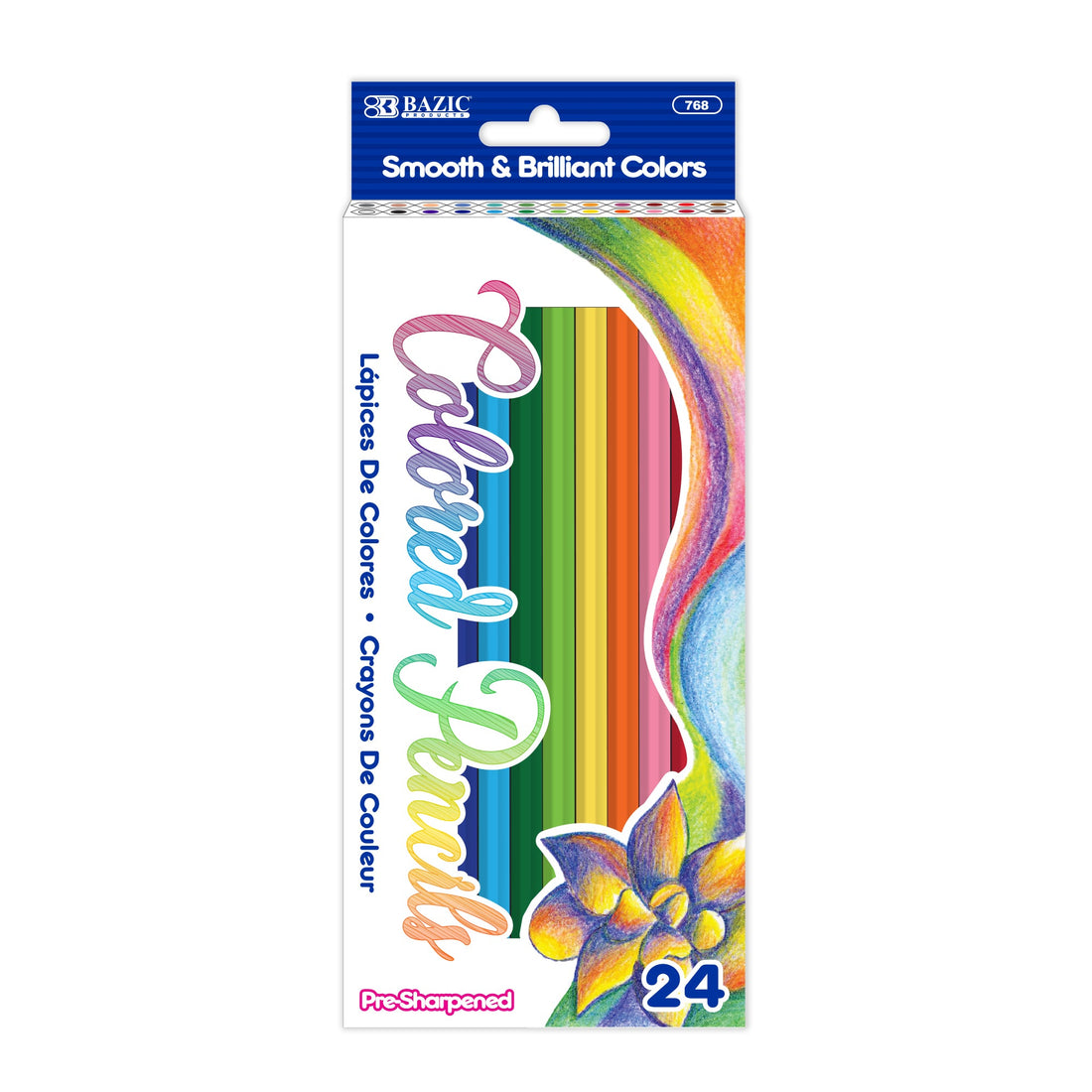 24 Colored Pencils