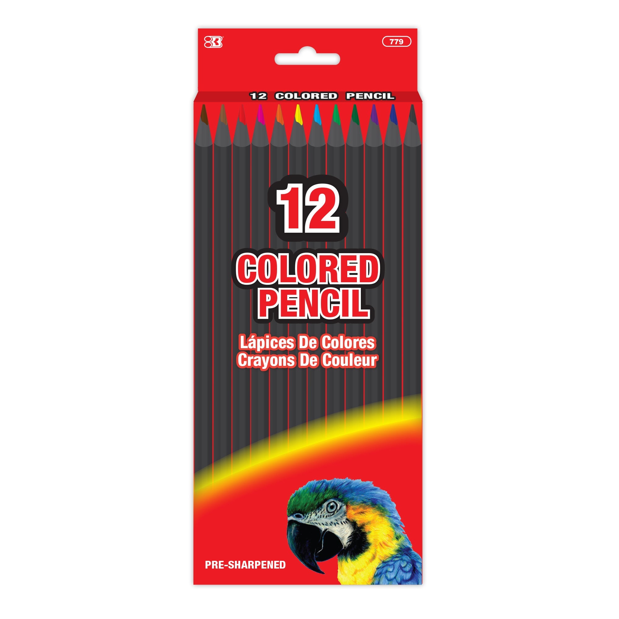 12 Colored Pencils