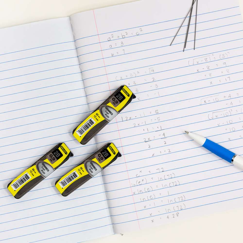Mechanical Pencil Ceramics Lead 0.9 mm 12 Ct. (3/Pack)