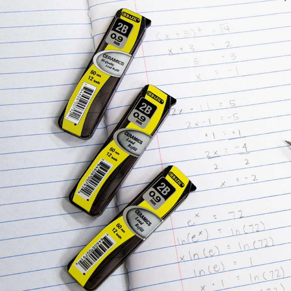 Mechanical Pencil Ceramics Lead 0.9 mm 12 Ct. (3/Pack)