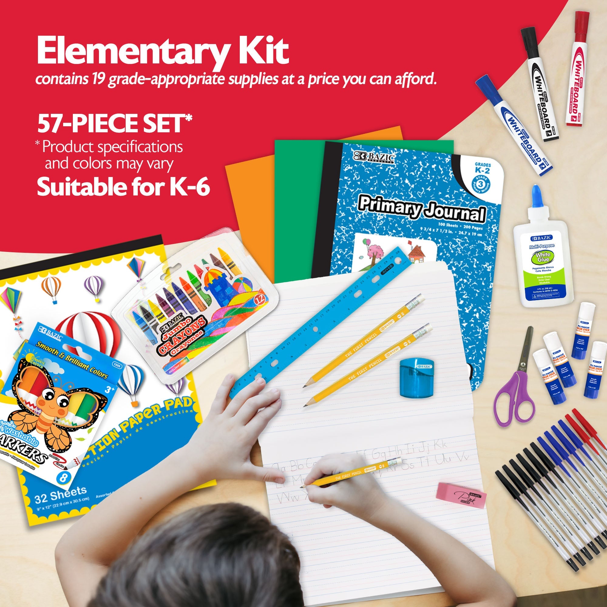 Primary School Kit (57 Pieces)