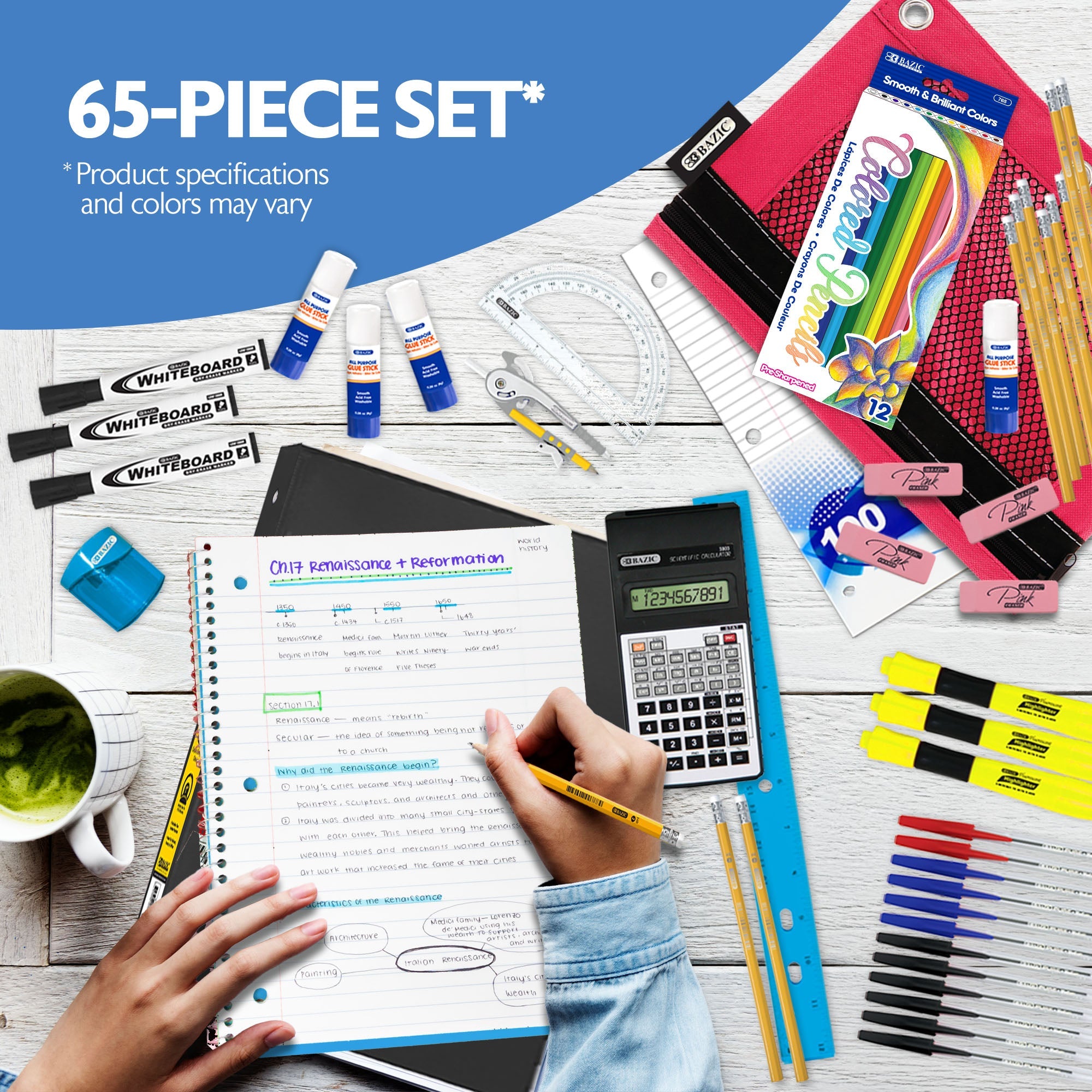 Middle / High School Kit (65 Pieces)
