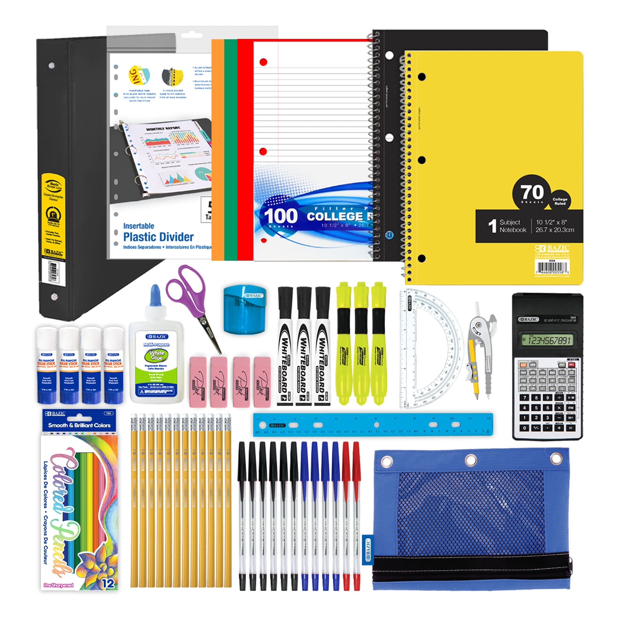 Middle / High School Kit (65 Pieces)