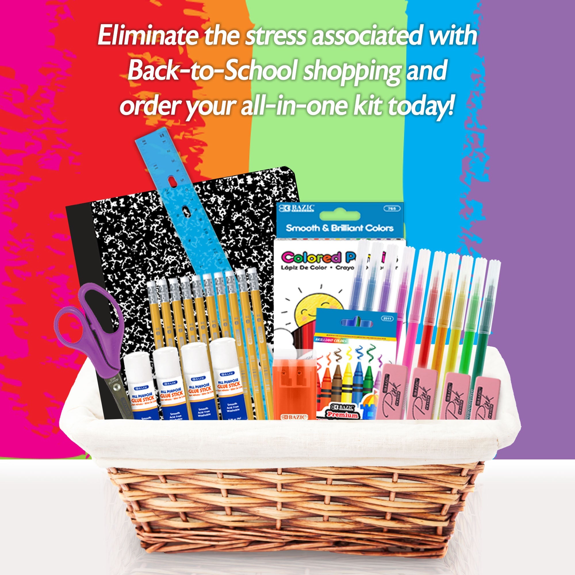 Back To School Kit Starter Pack 60 Count