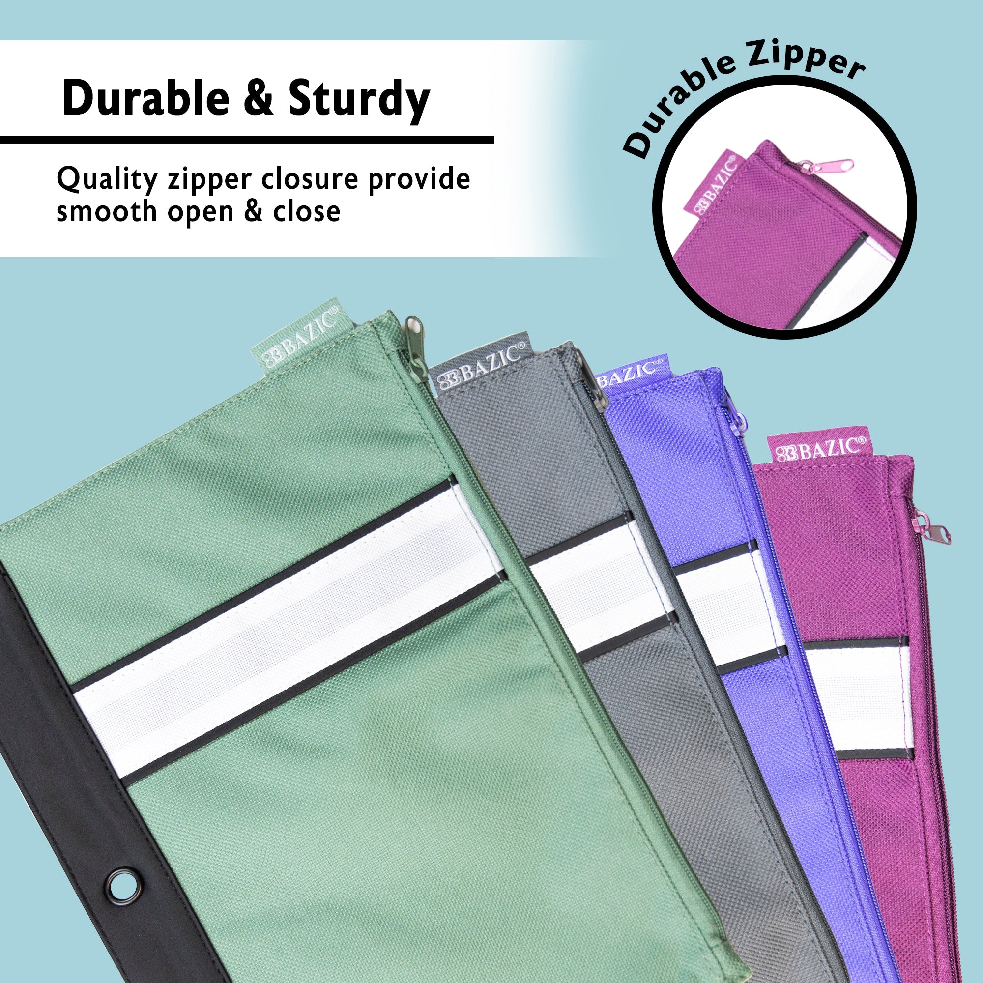 Pencil Pouch 3-Ring - Assorted Color