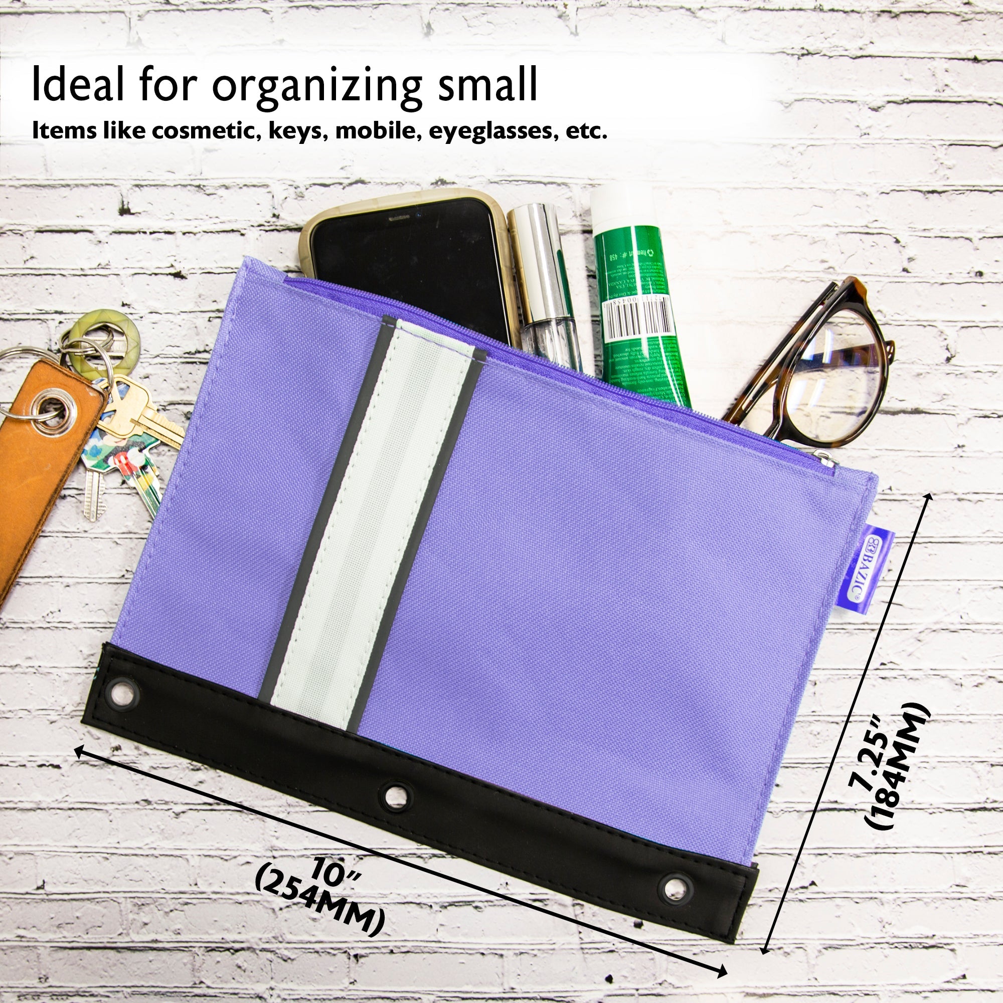 Pencil Pouch 3-Ring - Assorted Color
