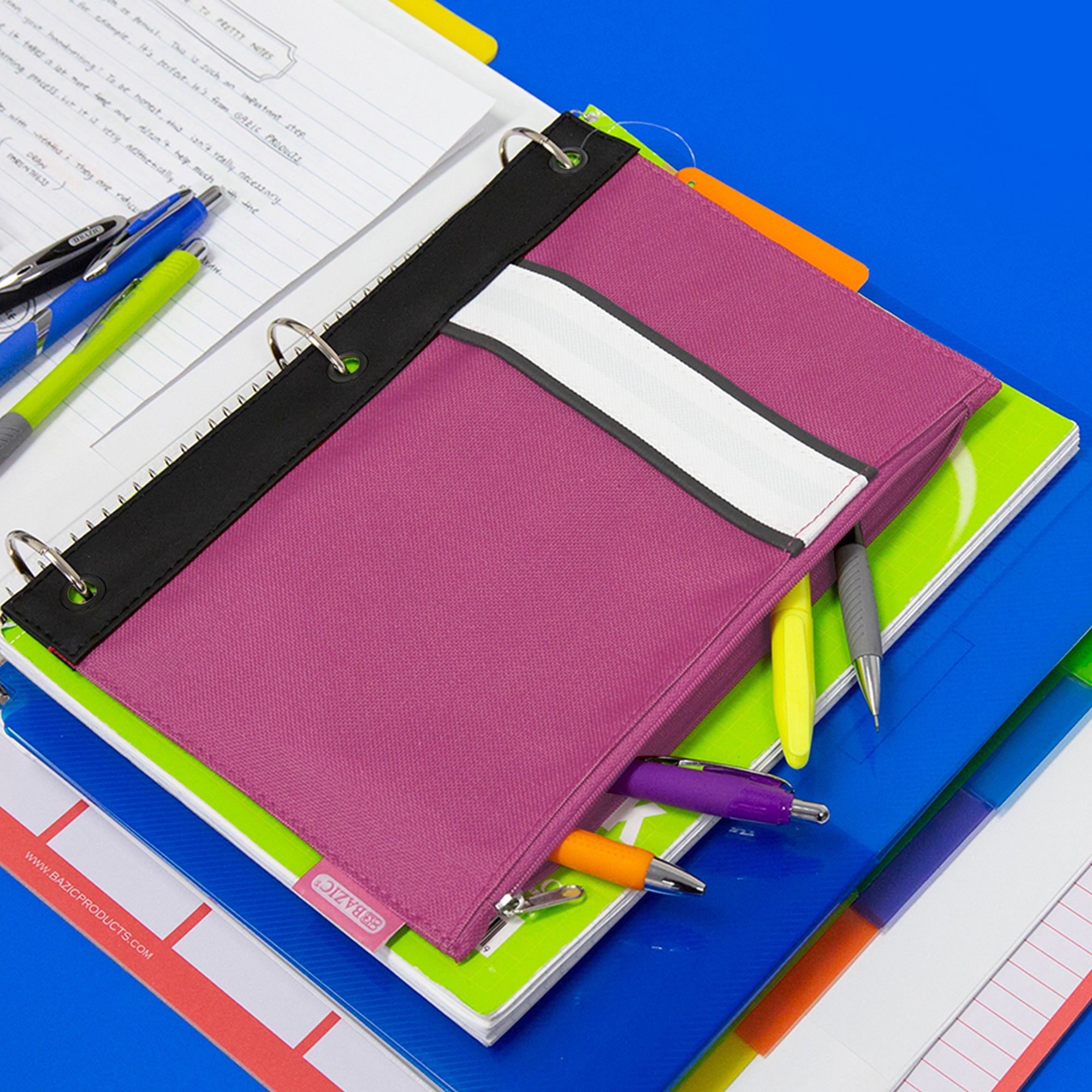 Pencil Pouch 3-Ring - Assorted Color