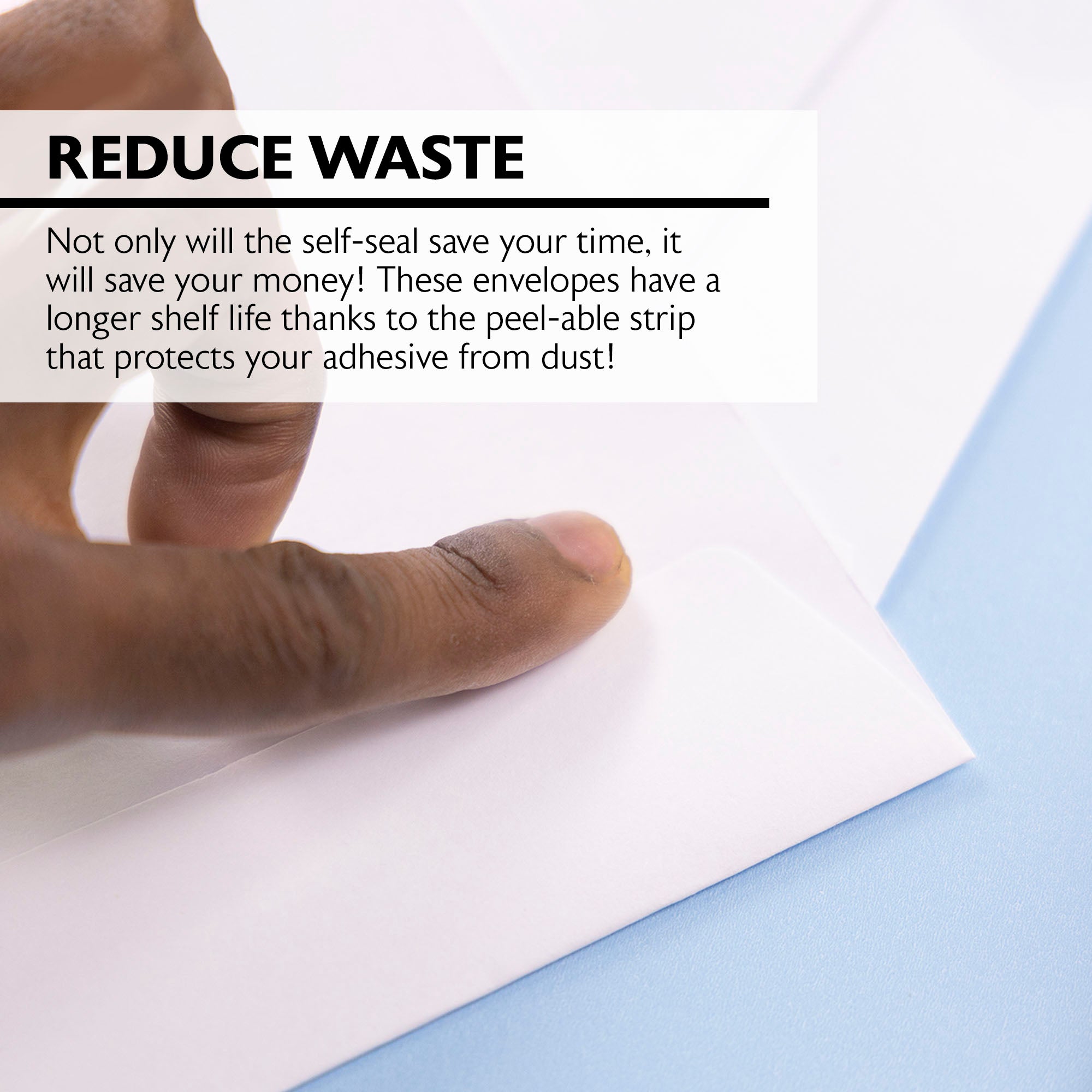 Self-Seal White Envelope 6" x 9" (6/Pack)