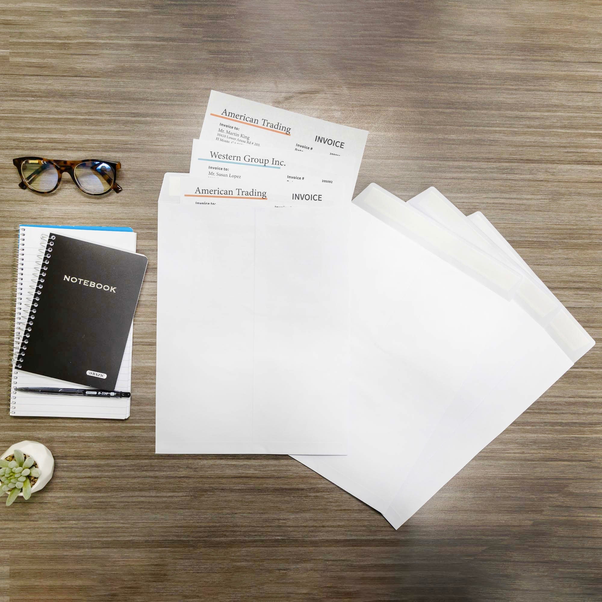 Self-Seal White Envelope 9" x 12" (5/Pack)