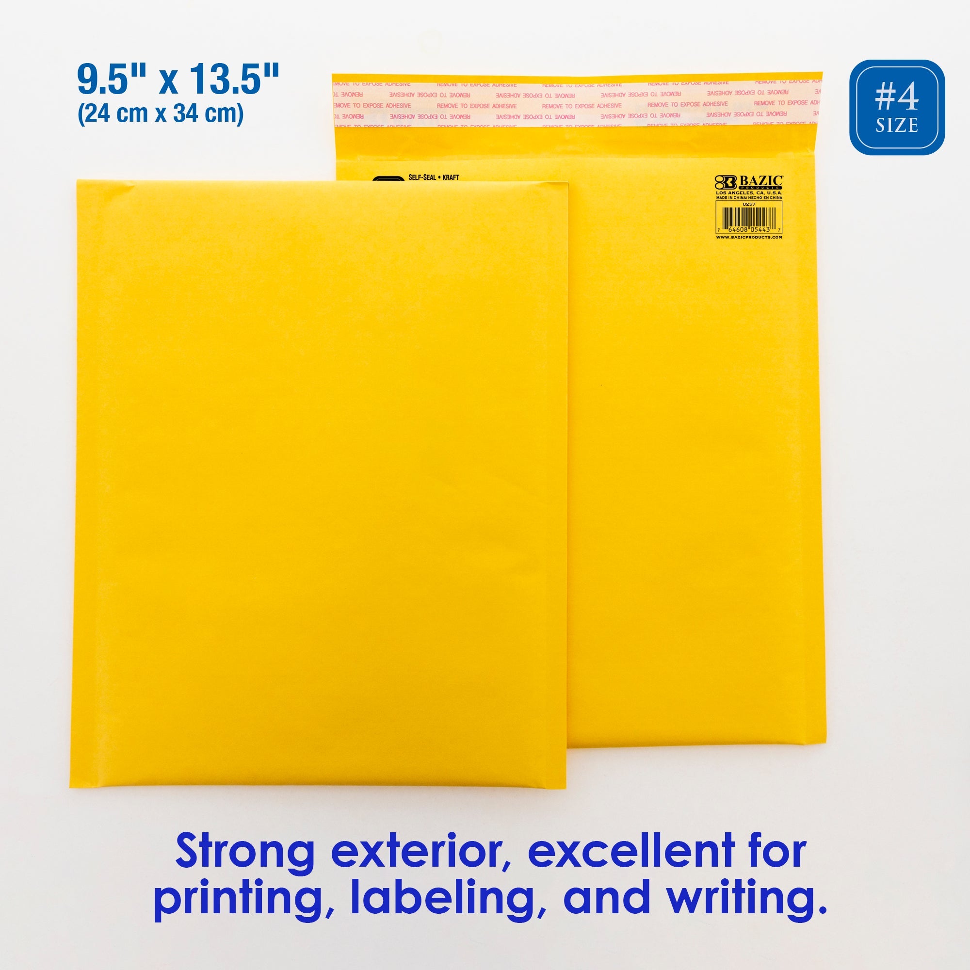 Self-Seal Bubble Mailers (