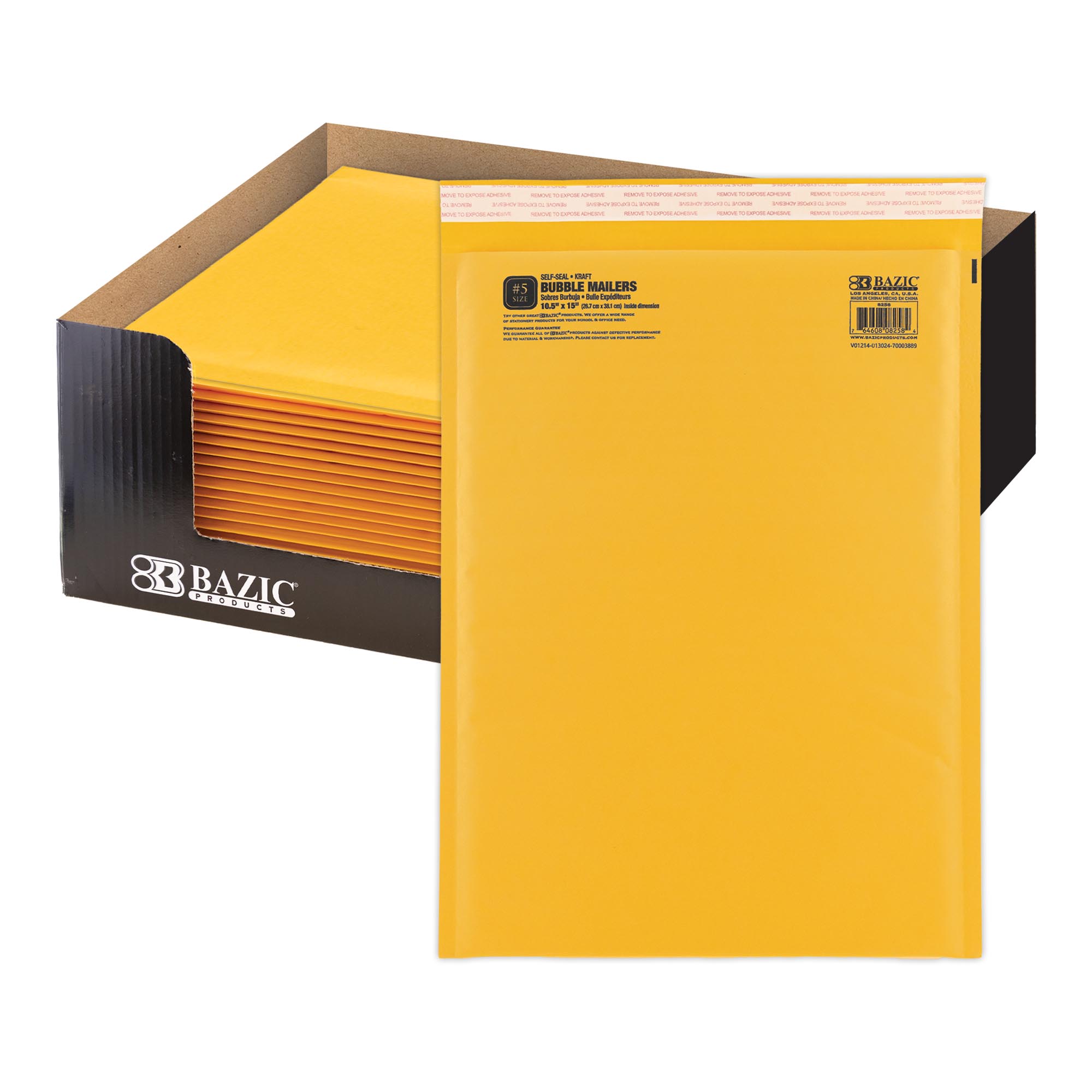 Self-Seal Bubble Mailers (