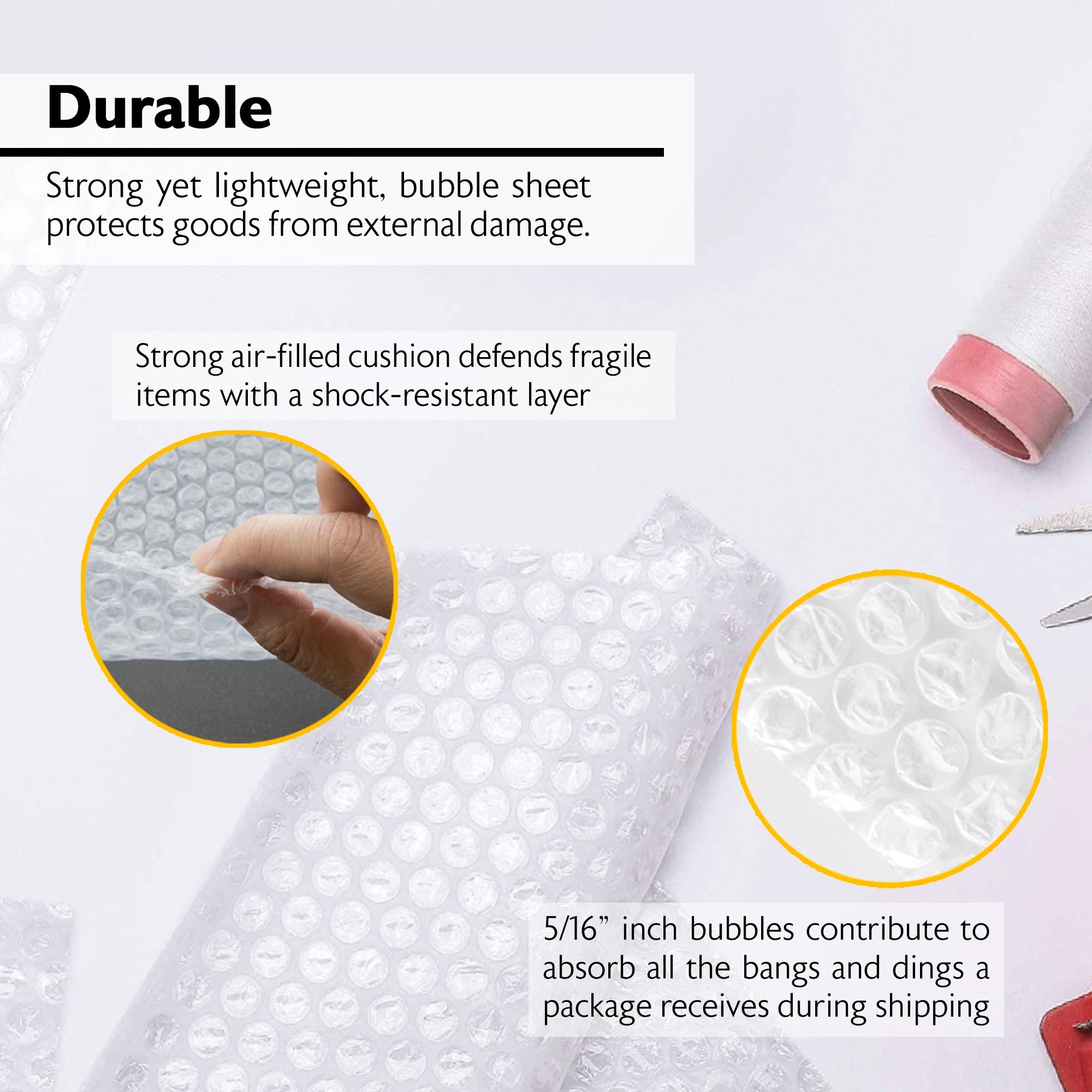 Bubble Roll Cushion Wrap 12in X 5ft
