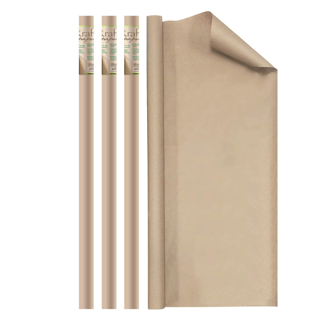 30" X 14 ft. All-Purpose Natural Kraft Wrap Paper Roll