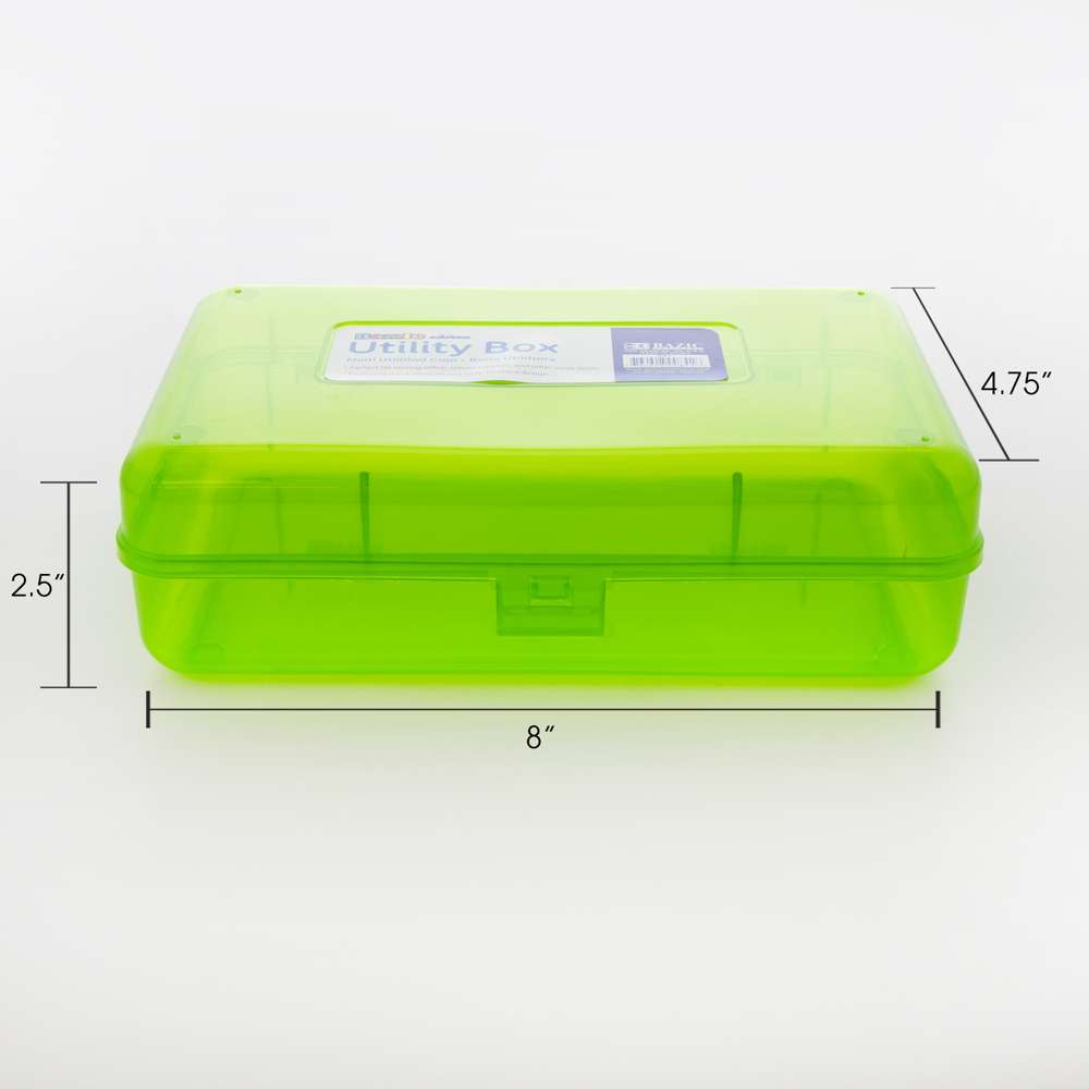 Pencil Case Multipurpose Utility Box - Bright Color