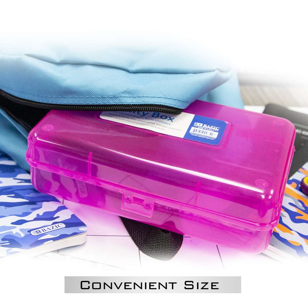 Pencil Case Multipurpose Utility Box - Bright Color