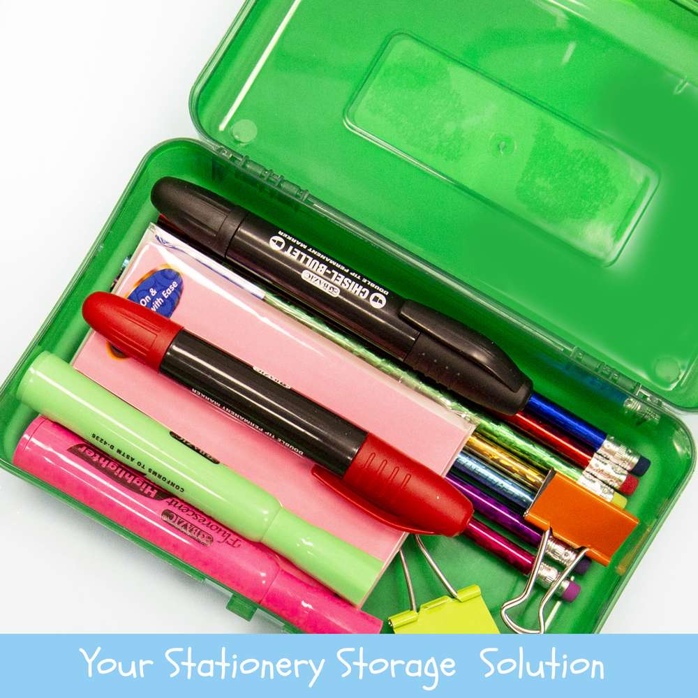 Pencil Case Multipurpose Utility Box - Classic Color