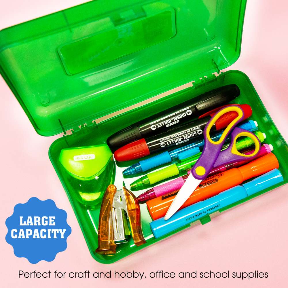 Pencil Case Multipurpose Utility Box - Classic Color