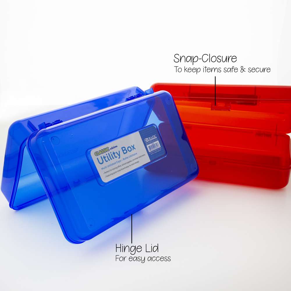 Pencil Case Multipurpose Utility Box - Classic Color