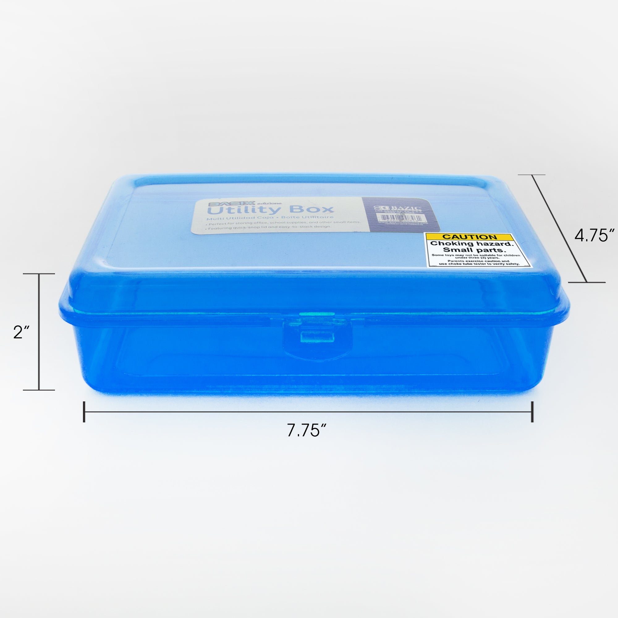 Pencil Case Multipurpose Utility Box - Basix