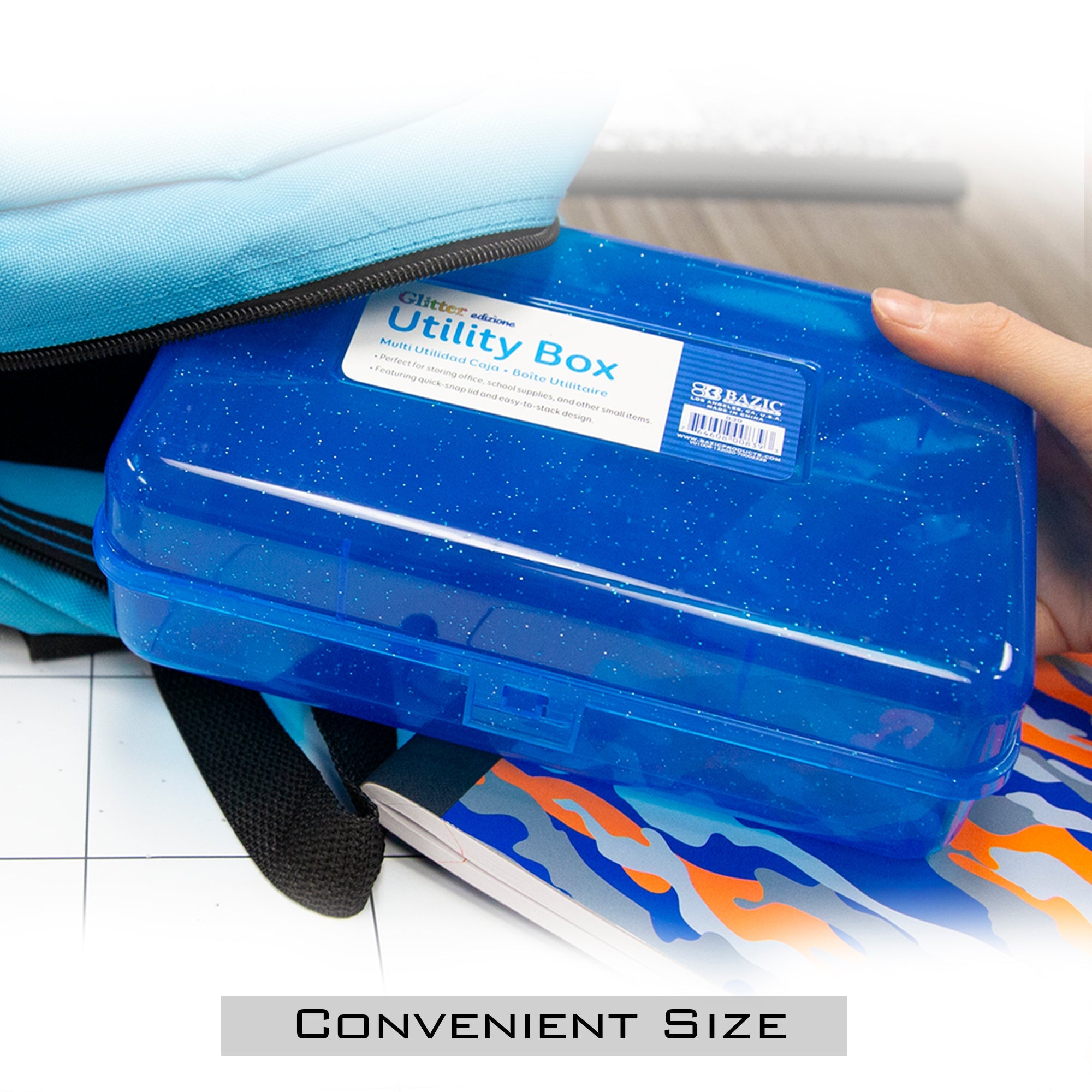 Pencil Case Multipurpose Utility Box - Basix