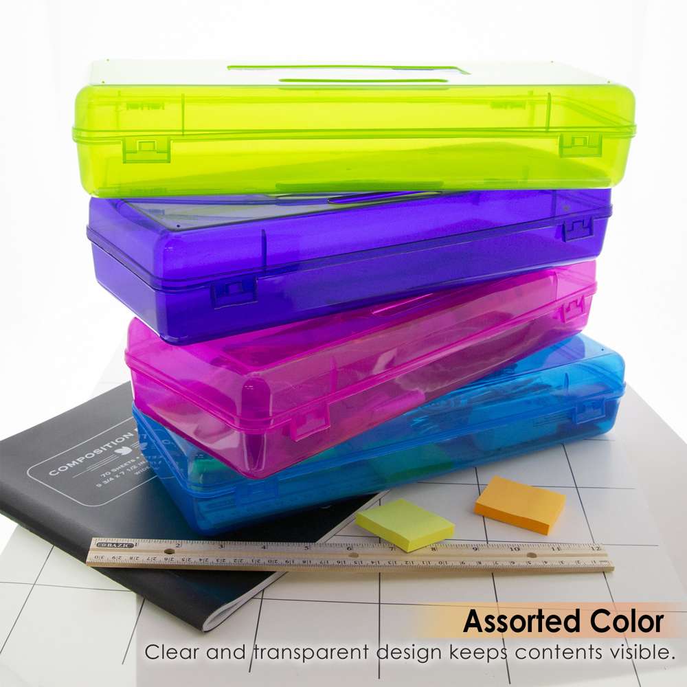 Pencil Case Multipurpose Utility Box Ruler Length