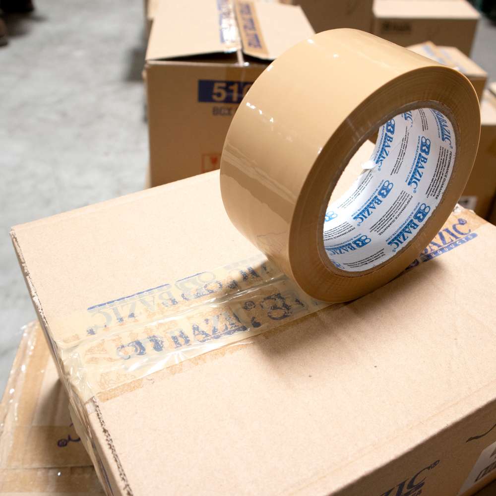 Tan Packaging Tape 1.88" X 109.3 Yards