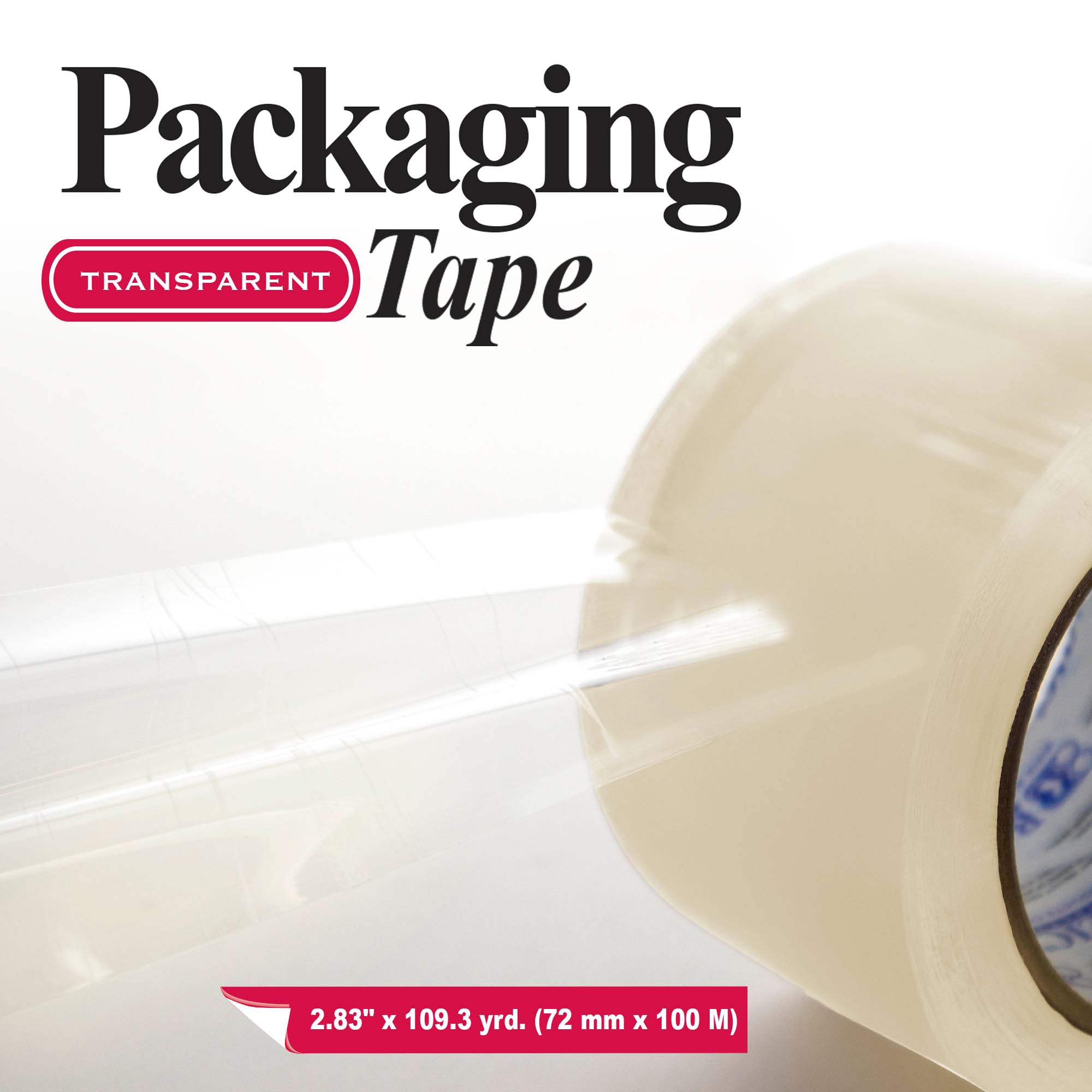 Clear Packaging Tape 2.83" X 109.3 Yards