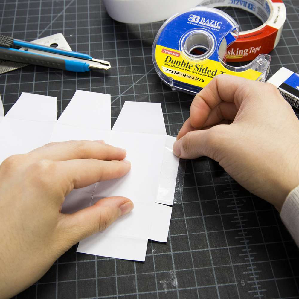 Double Sided Permanent Tape 3/4" X 500" w/ Dispenser
