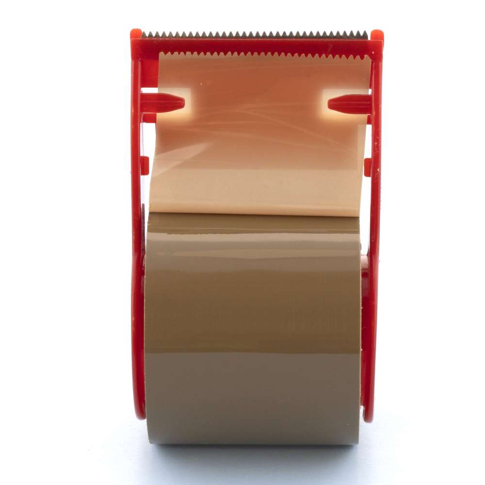 Packaging Tape Tan w/ Dispenser 1.88" X 800"