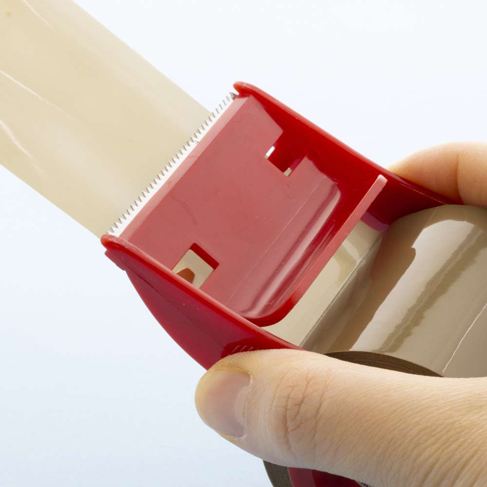 Packaging Tape Tan w/ Dispenser 1.88" X 800"
